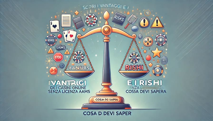 Scopri i Vantaggi e i Rischi dei Casinò Online Senza Licenza AAMS: Cosa Devi Sapere